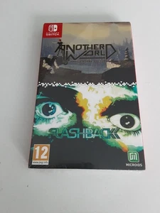 Another World Flashback Double Pack Nintendo Switch Sealed - Picture 1 of 7