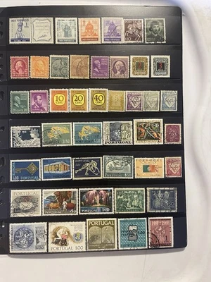 Lote de sellos nuevos y usados de todo el mundo en su mayoría están fuera de papel. Foto 1 de 4