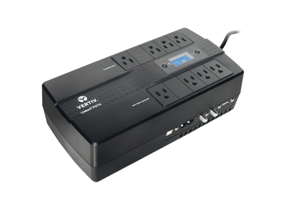 Vertiv Liebert PST5-660MT120, 660VA/400W Uninterruptible Power Supply, 8 - Image 1 of 4