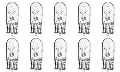 14 Volt T3.25 Filament Light Bulbs W2.1x9.5d Base Box of 10 4.9W Energy Effic... - Image 1 of 2