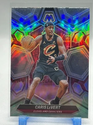 Caris LeVert 2023-24 Panini Mosaic Silver Prizm #46 Cleveland Cavaliers - Image 1 of 2