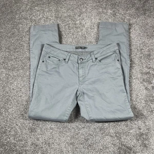 Prana Jeans Damen 8 29 Kara Bio-Baumwollmischung weicher Stretch grau blau - Bild 1 von 13