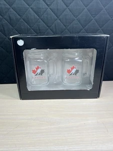 Team Canada 2 Pack 16 Oz Mason Mug - Picture 1 of 12