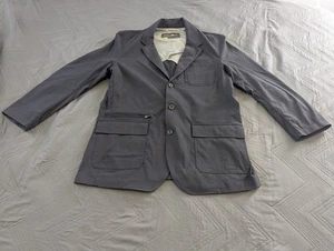 Chaqueta Blazer Eddie Bauer Travex Para Hombre 44 Azul Marino Nylon Elastizada Utilidad  - Imagen 1 de 9