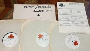 THE ROBERT PLANT LED ZEPPELIN SPECIAL PART 1 The Source NBC 82-29 3LPS RARE - Picture 1 of 1