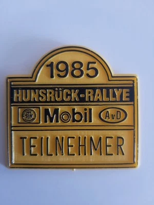 Distintivo Targhetta Rally Hunsruk Germania - Immagine 1 di 2