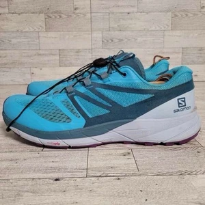 Salomon Sense Ride 2 blaue Damen-Traillaufschuhe Turnschuhe Größe 8,5 - Bild 1 von 10
