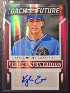 2014 Panini Elite Extra Edition - Kyle Zimmer #4 Back To The Future /49 - Picture 1 of 2