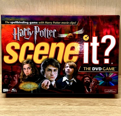 Harry Potter Scene It? Juego DVD - Disco Completo, Probado, Caja Desgaste Menor Foto 1 de 4