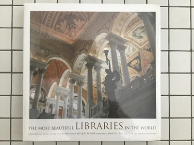 New sealed The Most Beautiful Libraries in the World DeLaurier Abrams hc dj 2003 - Image 1 of 3