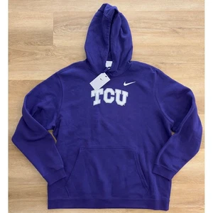 Sudadera con capucha TCU Horned Frogs para hombre nueva con etiquetas - XXL - púrpura - Imagen 1 de 5