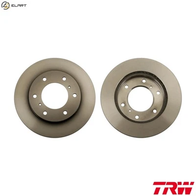 2x BRAKE DISC DF4870 FOR MITSUBISHI PAJERO/IV/SHOGUN/Van/III/Canvas/Top/Mk 3.2L - Image 1 of 4