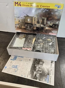 UNUSED DRAGON M4 81MM MORTAR CARRIER MODEL KIT 6361 * 1/35 SCALE - Picture 1 of 7
