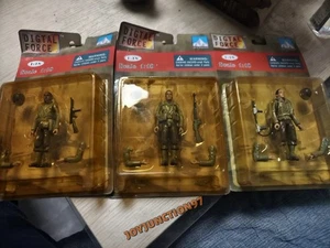 BBI DIGTAL FORCE 1/18 Scale Action Figure Soldiers Collector Toy 3PCS Set - Picture 1 of 1