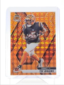 TEE HIGGINS 2025 MOSAIC ORANGE MOSAIC PRIZM BENGALS /199 Q6027 - Picture 1 of 2