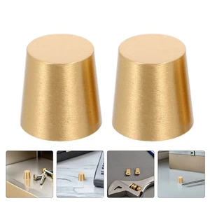  8 Stück Messing Schneidebrettfüße 15 mm rutschfeste Schneidebrettfüße klein - Bild 1 von 9