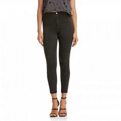 Новый с Ярлыками Nicki Minaj женщин размер 13/14 черные джинсы эластичной высоты кромки искусственно состаренный - Изображение 1 из 4