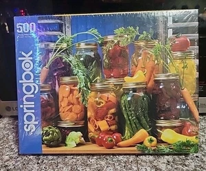 Springbok Puzzle 500 Pezzi Verdure in Scatola 18x23 2005 Nuovo Vecchio Stock SIGILLATO - Foto 1 di 2