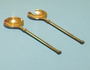 Juego de servir ensaladas vintage plateado WMA Rogers/Oneida Plateros Nuevo - Imagen 1 de 1