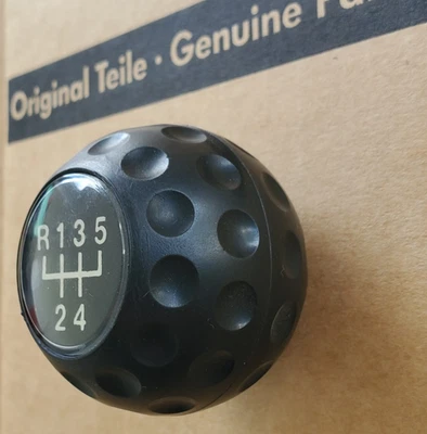 original VW Golf 1 2 GTI Schaltknauf Knauf Griff Knopf Schaltknopf Golfball OEM - Bild 1 von 3