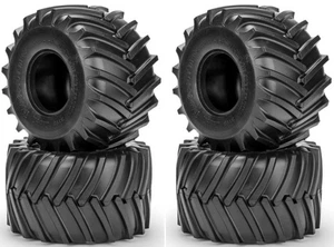 Firestorm Monster Truck Tred Tires JConcepts 2.6" Oversized 6.4" (4) Clod Buster - Picture 1 of 2