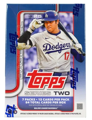 2025 Topps Series 2 Baseball 7-Pack Blaster Box 12 Cards per Pack - Factory Seal - Image 1 of 4