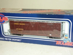 Atlas Trainman 40' Stock Car Union Pacific 0604-2 #48195 Spur O NEU - Bild 1 von 3
