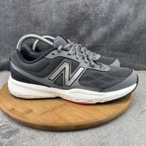 New Balance 517 V2 Shoes Mens Size 9.5 D Gray White Running Abzorb Sneakers - Picture 1 of 9