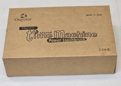Time Machine Power Tooth brush Oralgiene 6052 60 Second NEW - Image 1 of 4