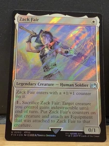 Mtg FIC Final Fantasy — Zack Fair —NM SURGE FOIL - Foto 1 di 1