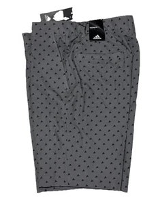 Neu mit Etikett - Adidas Golf Ultimate365 ADI Print 9 gewebte Herrenshorts in Grau 3 Größe 32 - Bild 1 von 4