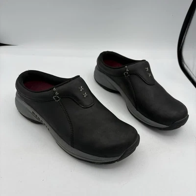 Zapatos Merrell para mujer talla 7 zuecos Jovilee de cuero negro sin cordones mula Foto 1 de 4