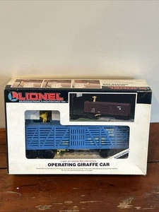 Lionel 6-16605 Bronx Zoo Betriebsgiraffe Wagen für Spur O & O - 27 wie neu in Box - Bild 1 von 22