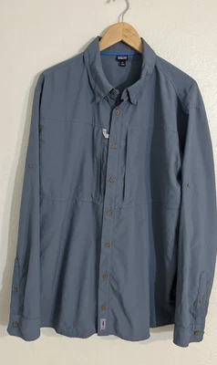 Camisa de Pesca Patagonia Sol Patrol Para Hombre XL Exterior Ventilada Ligera Foto 1 de 4