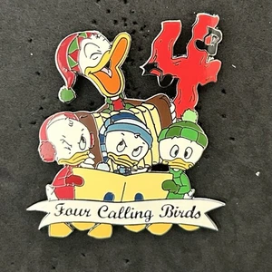 Disney Auktionen Four Calling Birds 12 Days of Christmas Donald LE Disney Pin - Bild 1 von 3