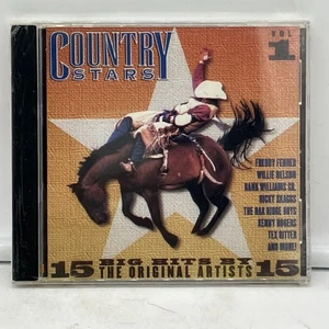 SEALED Country Stars Volume 1 - New CD Nelson Fender Skaggs Dean - FREE SHIPPING - Picture 1 of 2