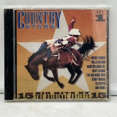 SEALED Country Stars Volume 1 - New CD Nelson Fender Skaggs Dean - FREE SHIPPING — 第 1/2 张图片
