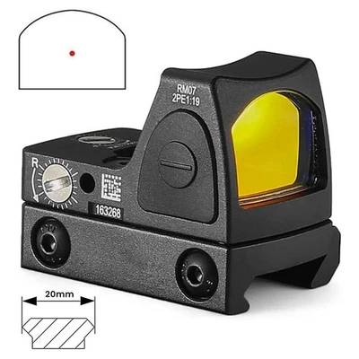 Adjustable Scope Sight Holographic Sight Visier Reflex für 20mm Metall - Bild 1 von 4