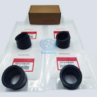4 Pcs Intake Manifold Carburetor Boot For Honda CB900C Custom 80-82/CB1000C 1983 Foto 1 de 4
