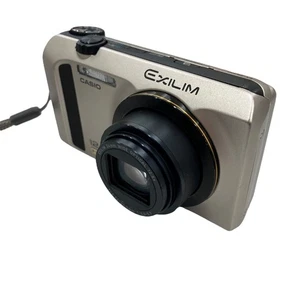 CASIO EXILIM EX-ZR300 Gold Compact Digital Camera Tested Used from Japan - Picture 1 of 10