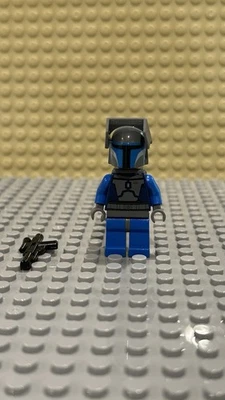 RARE WITH VISOR* LEGO 2011 Mandalorian Death Watch Warrior MINT CONDITION sw0296 - Image 1 of 4