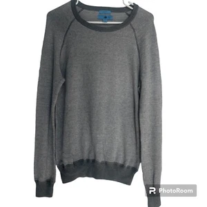 Egara Herren Pullover Kaschmir Baumwolle Gr. M Pulli grau weich Winter Slim Fit - Bild 1 von 3