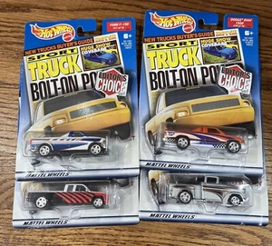 Hot Wheels Editor's Choice Sport Truck Bolt-On Power Lot of 4 - Picture 1 of 7