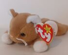 TY Beanie Baby - NIP the Gold Cat With Ear And Tush Tags
