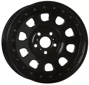 Extreme 4x4 Steel Wheel 17x8 5/120 30P R17 Black D-Locker 65.1CB fits VW Amarok - Picture 1 of 2