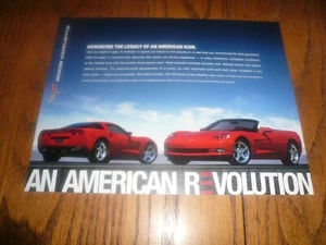 Corvette Verkaufsflyer/Faktenblatt 2005 - Vintage - Bild 1 von 2