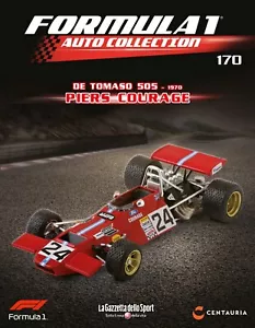NEW IXO 1:43 F1 DE TOMASO 505 - Piers Courage 1970 +Magazine no Minichamps - Foto 1 di 2