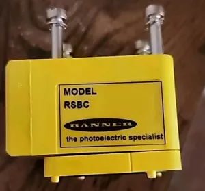 BANNER RSBC 27028 PHOTOELECTRIC MAXI-BEAM QUICK SHIP - Picture 1 of 3
