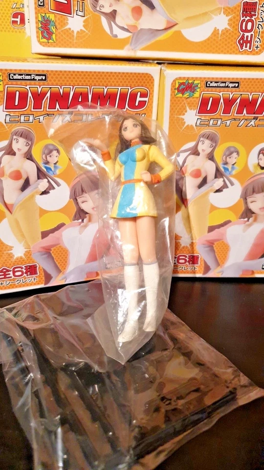 MIWA JEEG  ROBO D'ACCIAIO DYNAMIC HEROINES CMS CM'S FIGURE PVC 8CM CA. - Immagine 1 di 1