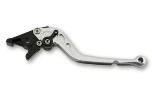 LSL Clutch Lever Classic L07, Silver/Black, Long, 200-L07SISW - Picture 1 of 1